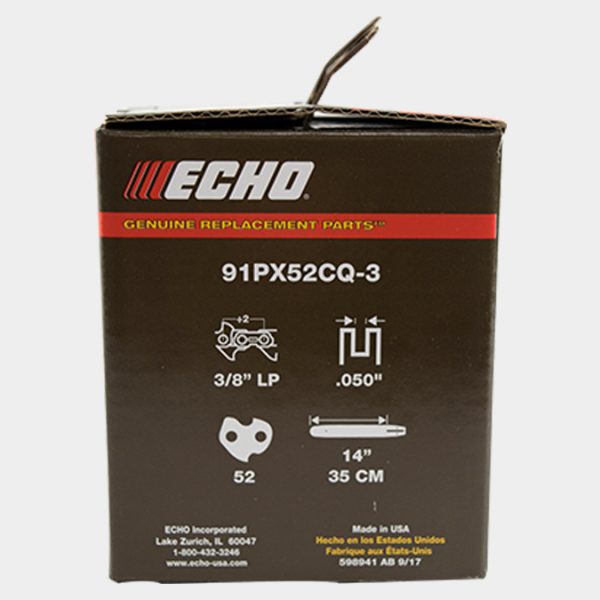 ECHO 3-Pack of 91PX52CQ Chain
