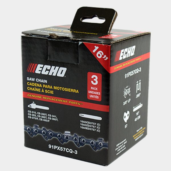 ECHO 3-Pack of 91PX57CQ Chain