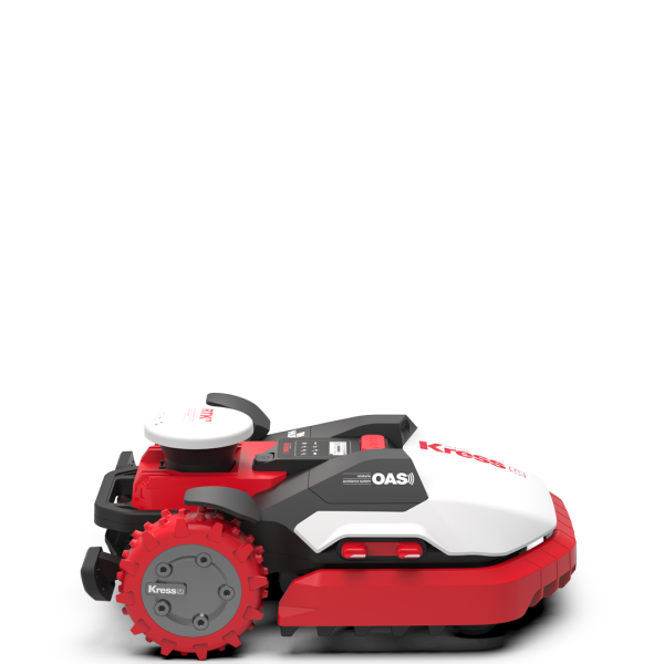 Kress RTKⁿ 7-acre robotic lawn mower with OAS (Obstacle Avoidance System)