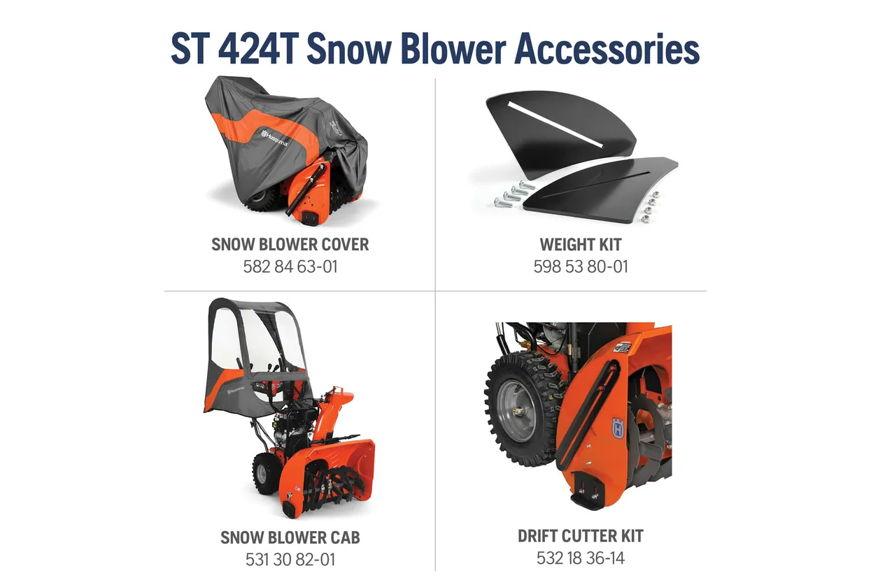 Husqvarna ST 424T Snow Blower