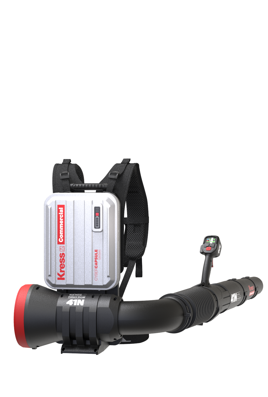Kress Commercial-grade 60 V backpack leaf blower